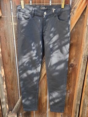 New A.P.C. Slim Black Jeans, NWT, Sz. 27